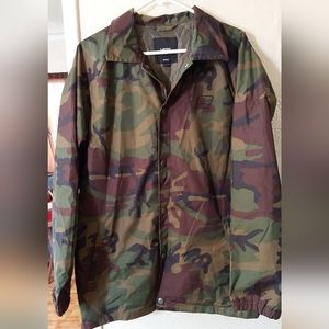 Vans Camouflage Windbreaker